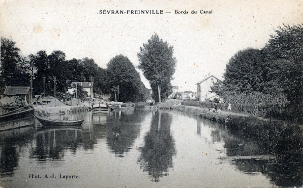 SEVRAN-FREINVILLE — Bords du Canal